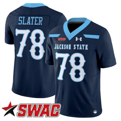 Men's Jackson State Tigers 2025 Vapor Limited Jersey V2 - All Stitched