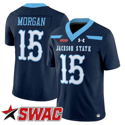 Men's Jackson State Tigers 2025 Vapor Limited Jersey V2 - All Stitched