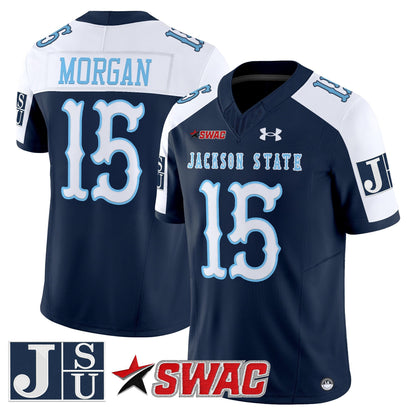 Men's Jackson State Tigers 2025 Vapor Limited Jersey V2 - All Stitched