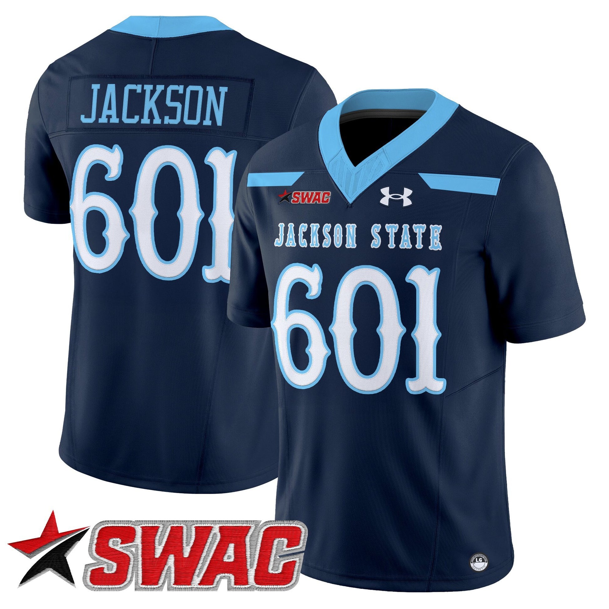 Men's Jackson State Tigers 2025 Vapor Limited Jersey V2 - All Stitched
