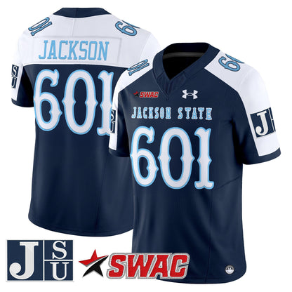 Men's Jackson State Tigers 2025 Vapor Limited Jersey V2 - All Stitched