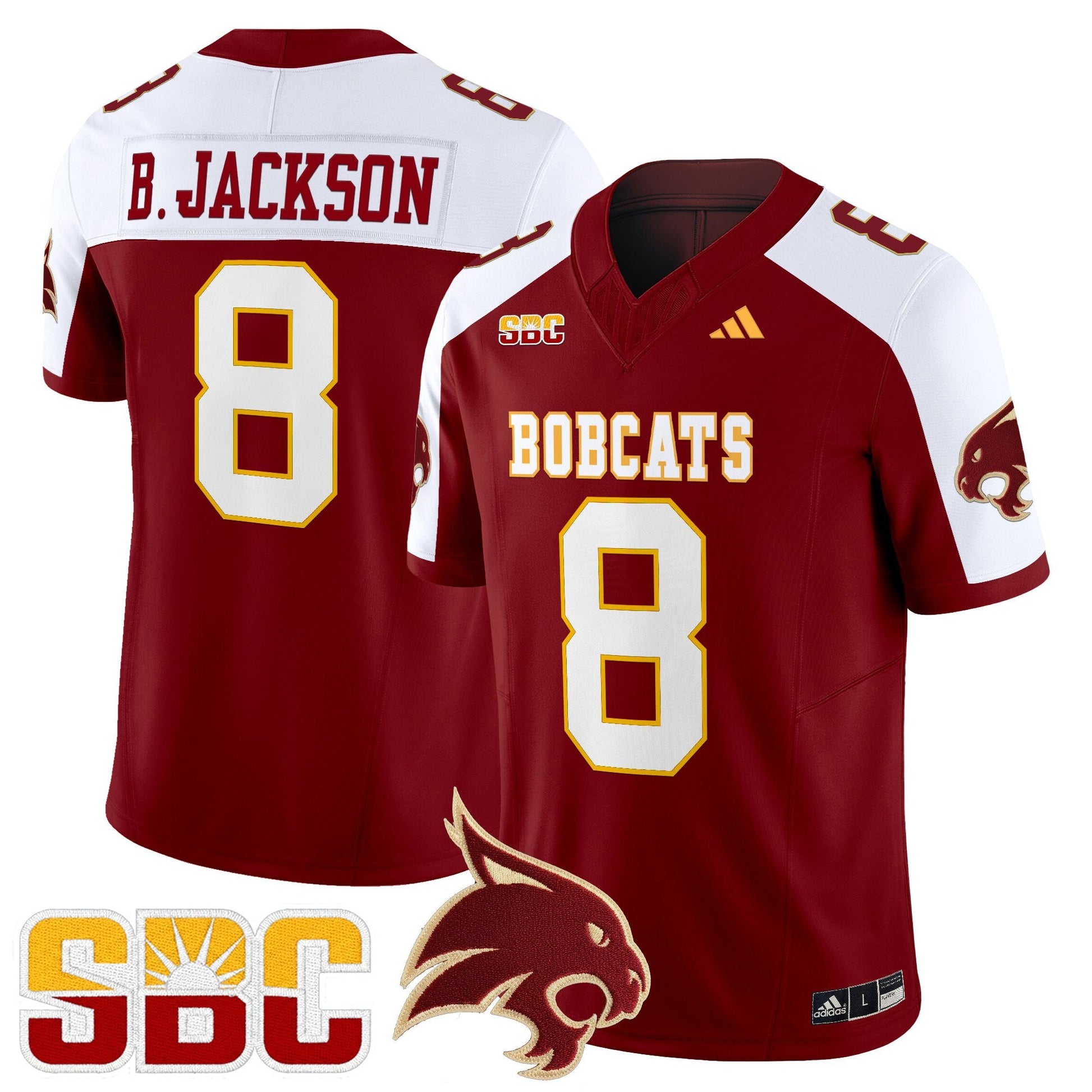 Men's Texas State Bobcats 2025 Vapor Limited Jersey - All Stitched