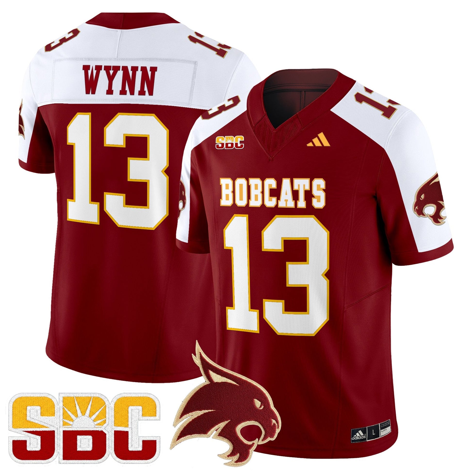 Men's Texas State Bobcats 2025 Vapor Limited Jersey - All Stitched
