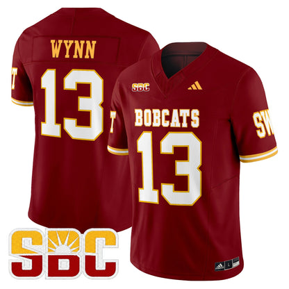 Men's Texas State Bobcats 2025 Vapor Limited Jersey - All Stitched