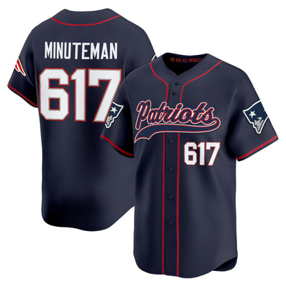Men's New England Patriots 2025 Vapor Baseball Jersey - All Stitched