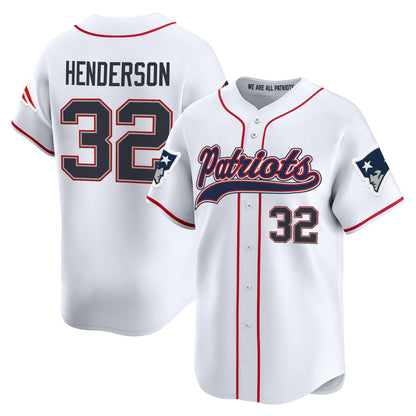 Men's New England Patriots 2025 Vapor Baseball Jersey - All Stitched