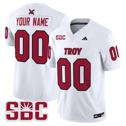 Troy Trojans 2025 Vapor Limited Custom Jersey - All Stitched