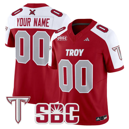 Troy Trojans 2025 Vapor Limited Custom Jersey - All Stitched