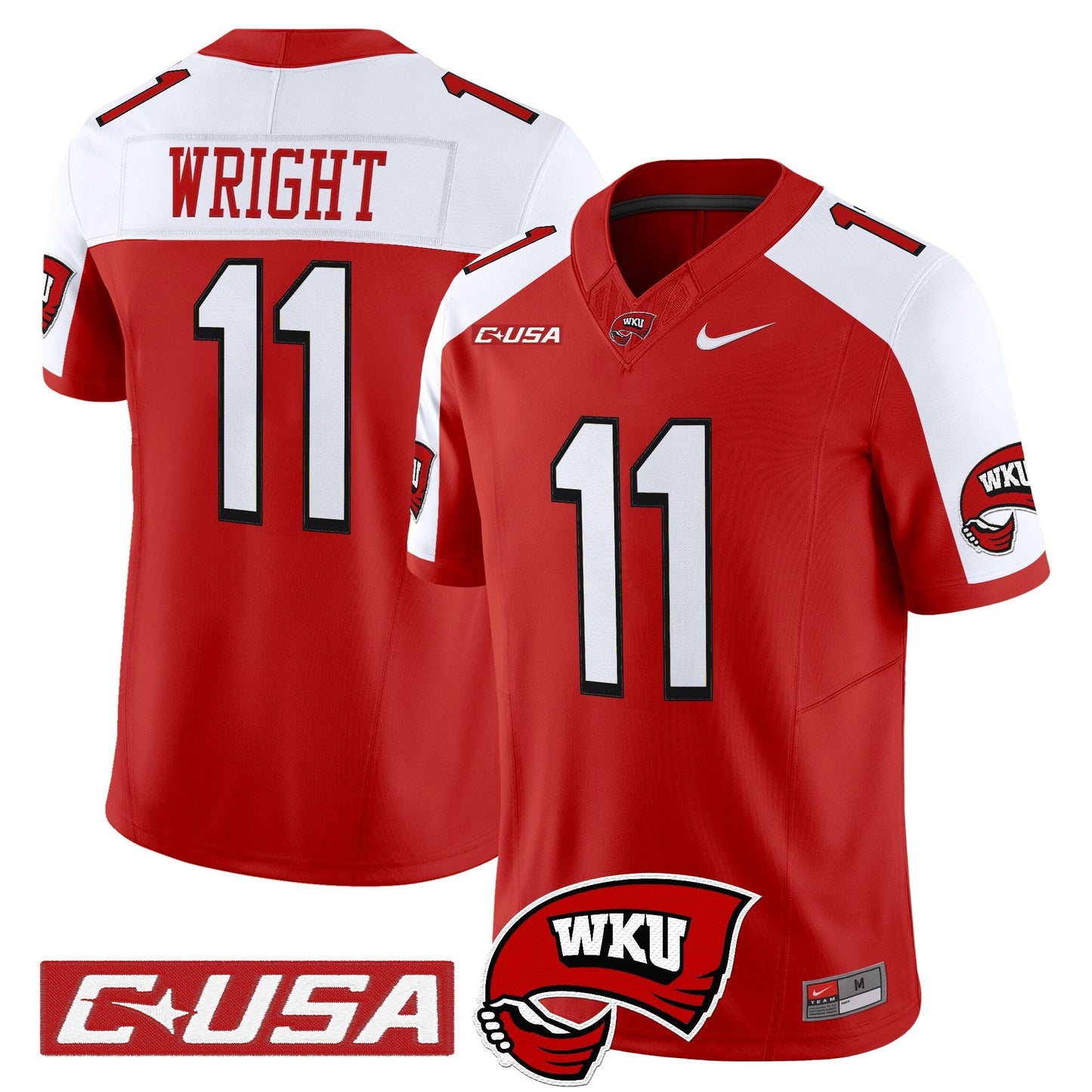 Men's Western Kentucky Hilltoppers 2025 Vapor Limited Jersey - All Stitched