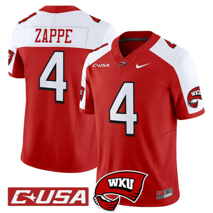 Men's Western Kentucky Hilltoppers 2025 Vapor Limited Jersey - All Stitched
