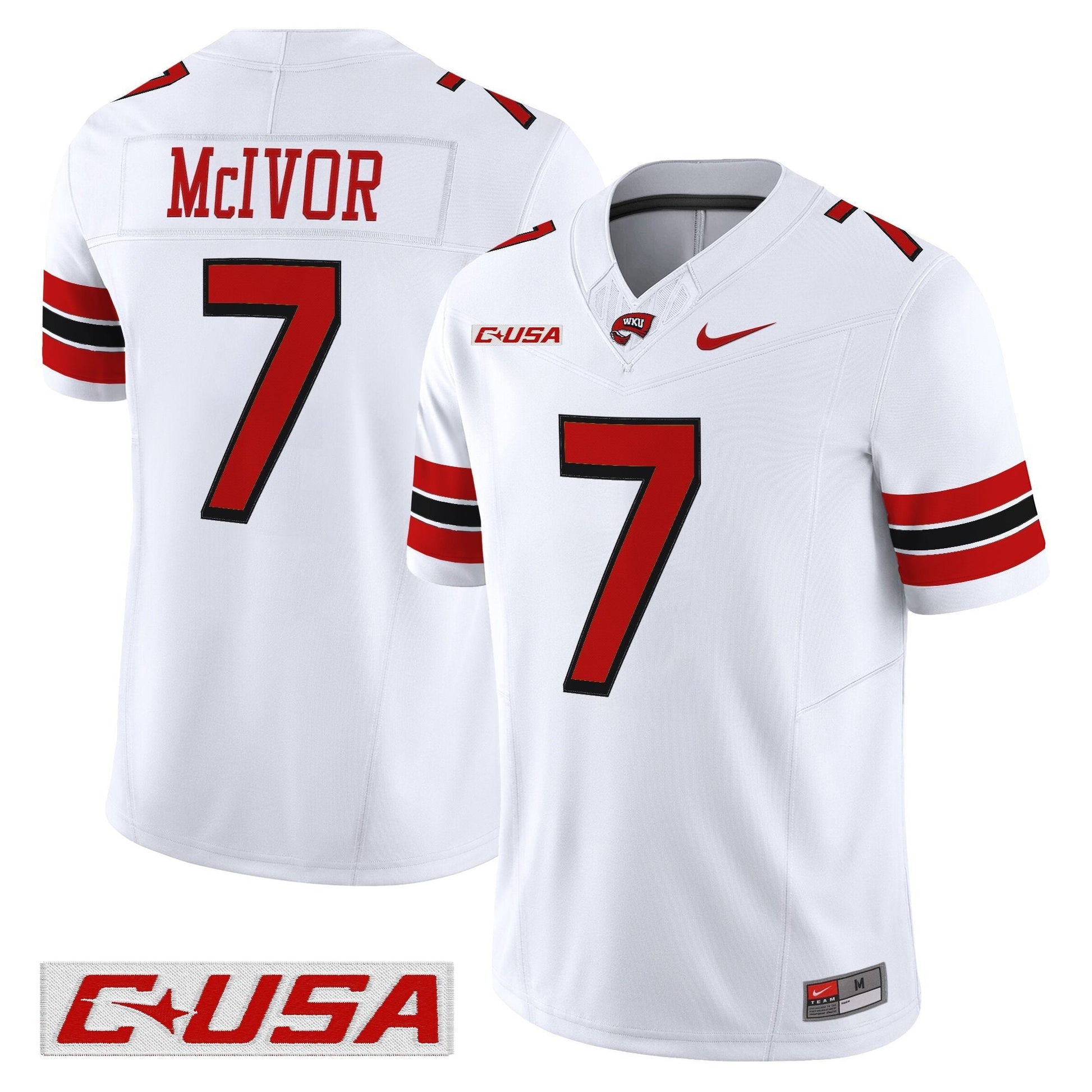 Men's Western Kentucky Hilltoppers 2025 Vapor Limited Jersey - All Stitched