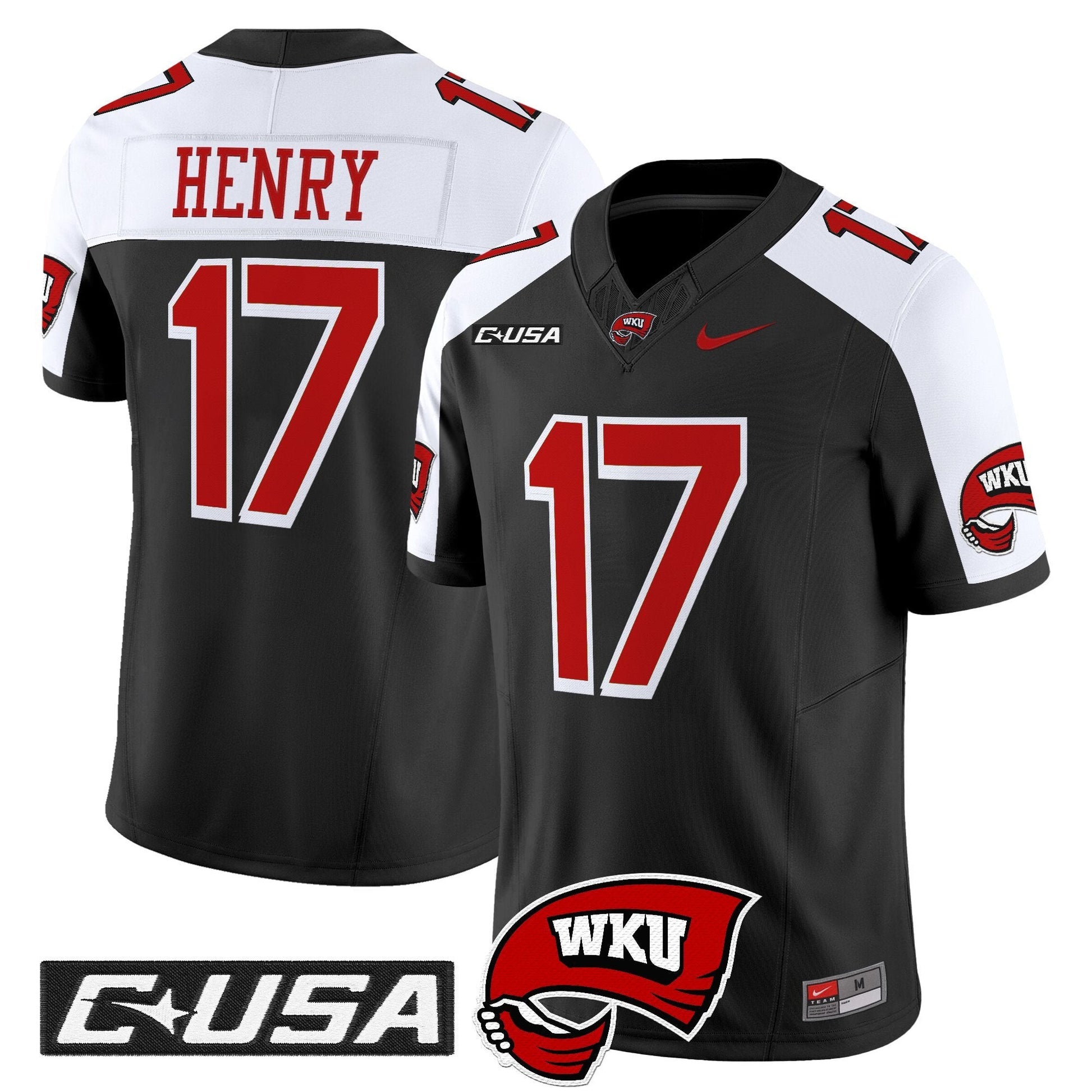Men's Western Kentucky Hilltoppers 2025 Vapor Limited Jersey - All Stitched