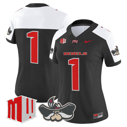 Women's UNLV Rebels 2025 Vapor Limited Jersey - All Stitched