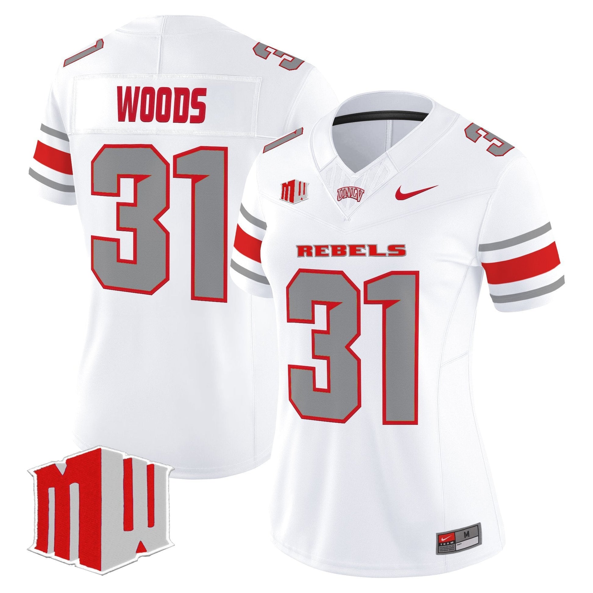 Women's UNLV Rebels 2025 Vapor Limited Jersey - All Stitched