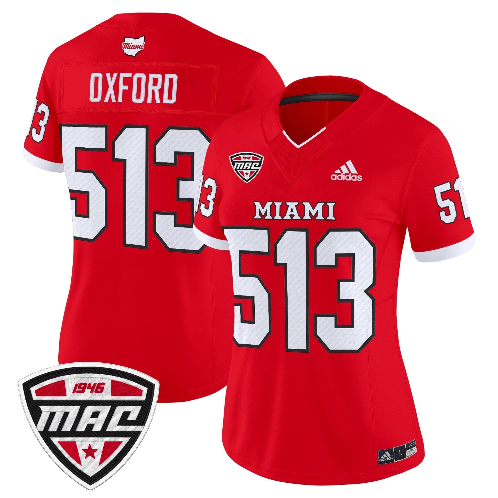 Women's Miami (OH) RedHawks 2025 Vapor Limited Jersey - All Stitched