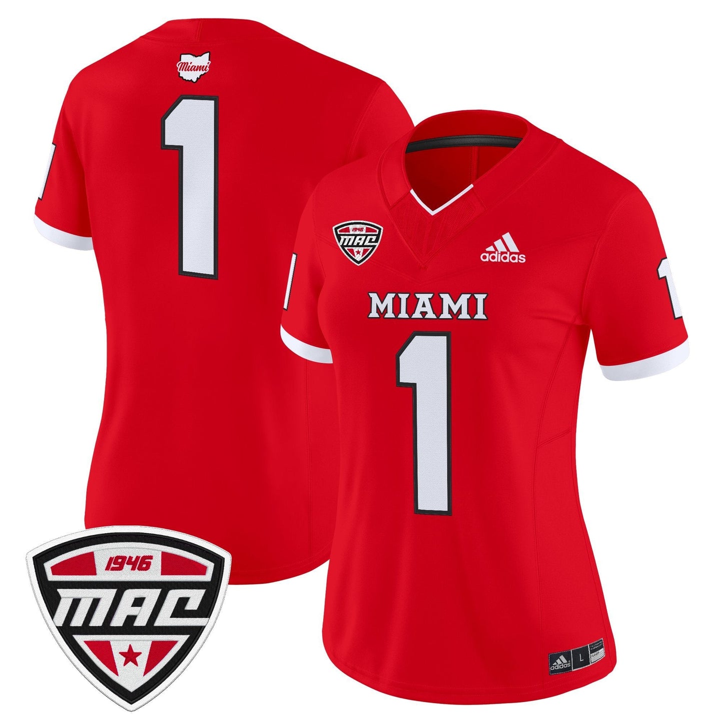 Women's Miami (OH) RedHawks 2025 Vapor Limited Jersey - All Stitched