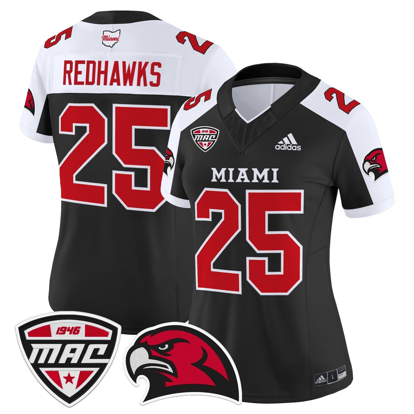 Women's Miami (OH) RedHawks 2025 Vapor Limited Jersey - All Stitched