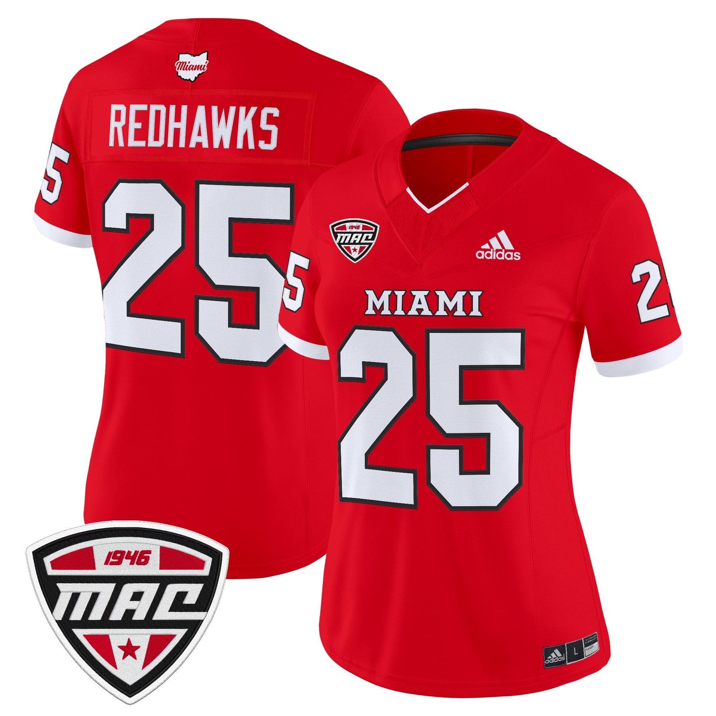 Women's Miami (OH) RedHawks 2025 Vapor Limited Jersey - All Stitched