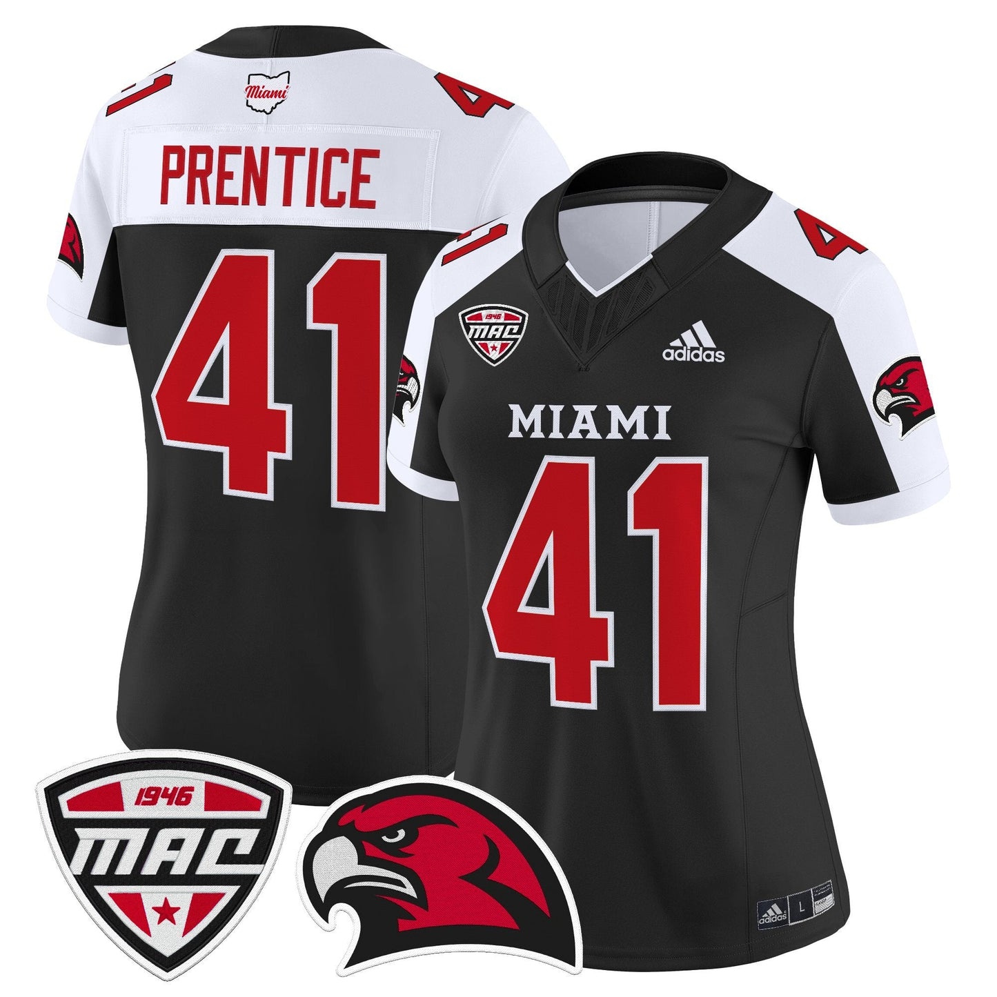 Women's Miami (OH) RedHawks 2025 Vapor Limited Jersey - All Stitched