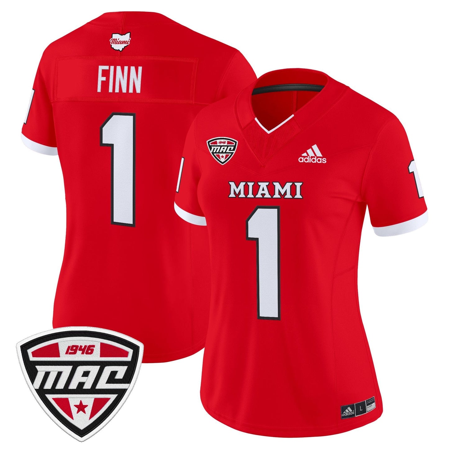 Women's Miami (OH) RedHawks 2025 Vapor Limited Jersey - All Stitched