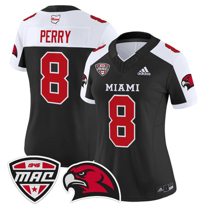 Women's Miami (OH) RedHawks 2025 Vapor Limited Jersey - All Stitched