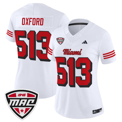 Women's Miami (OH) RedHawks 2025 Vapor Limited Jersey - All Stitched
