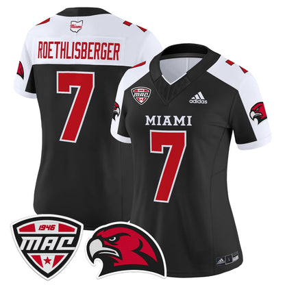 Women's Miami (OH) RedHawks 2025 Vapor Limited Jersey - All Stitched