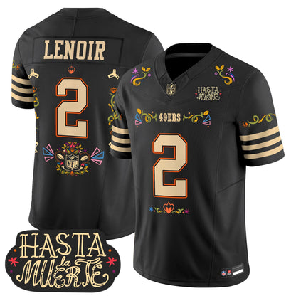 San Francisco 49ers Mexico 'Hasta la Muerte Edition' Vapor Limited Jersey - All Printed