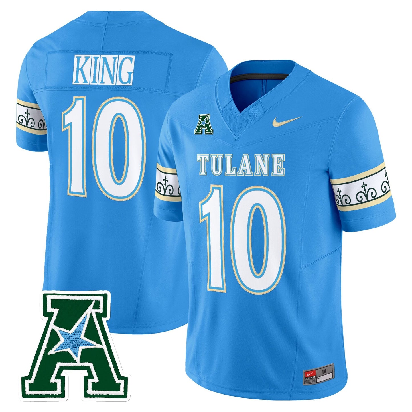 Men's Tulane Green Wave 2025 'City Edition' Vapor Limited Jersey - All Stitched
