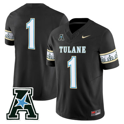 Men's Tulane Green Wave 2025 'City Edition' Vapor Limited Jersey - All Stitched