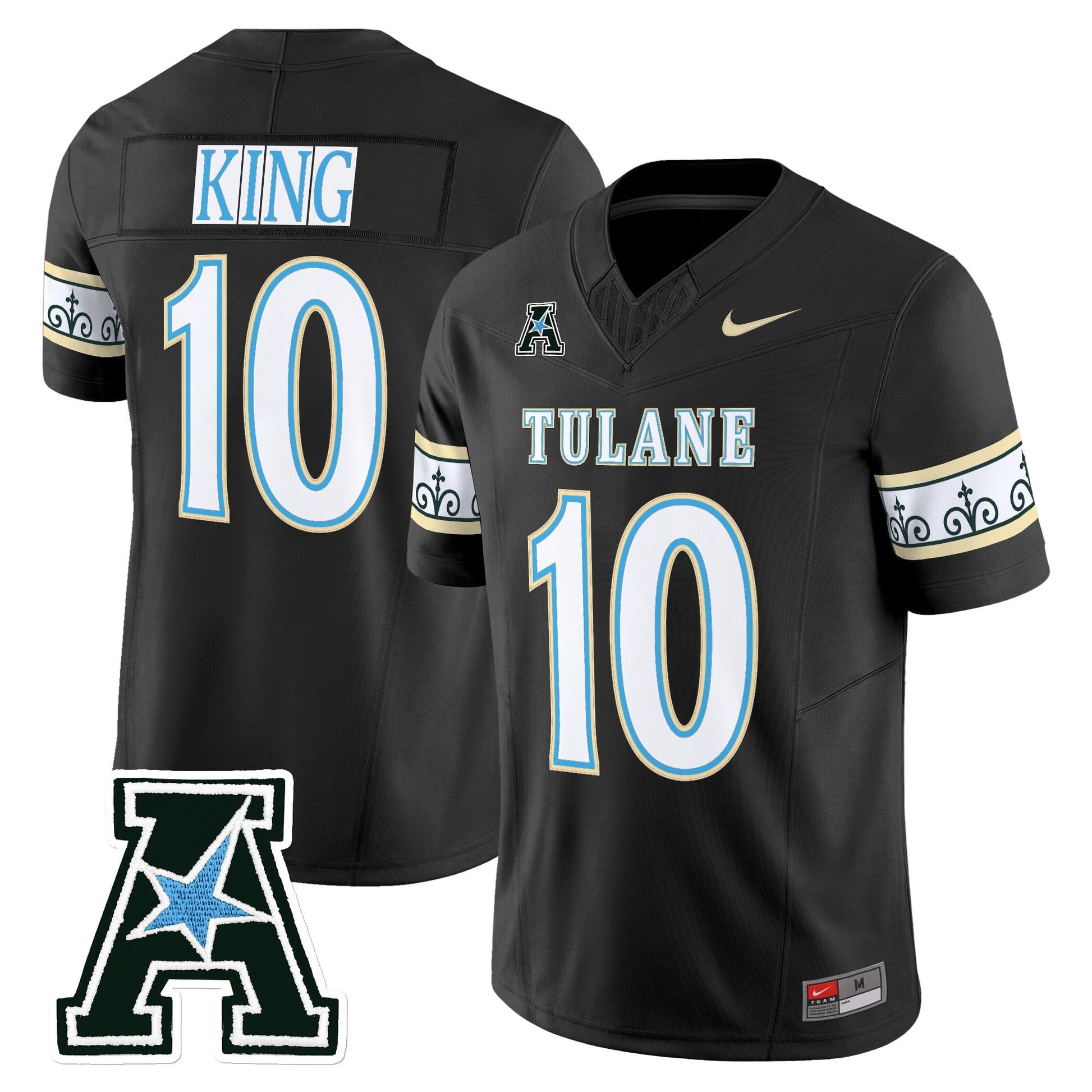 Men's Tulane Green Wave 2025 'City Edition' Vapor Limited Jersey - All Stitched