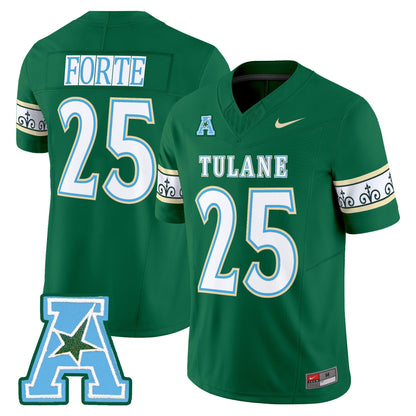 Men's Tulane Green Wave 2025 'City Edition' Vapor Limited Jersey - All Stitched