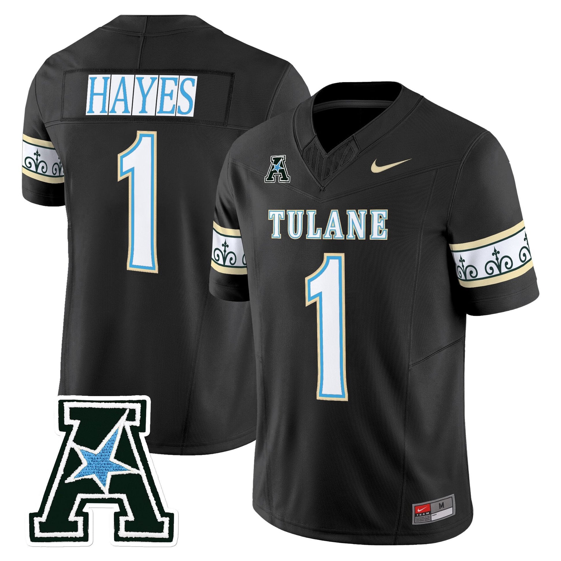 Men's Tulane Green Wave 2025 'City Edition' Vapor Limited Jersey - All Stitched