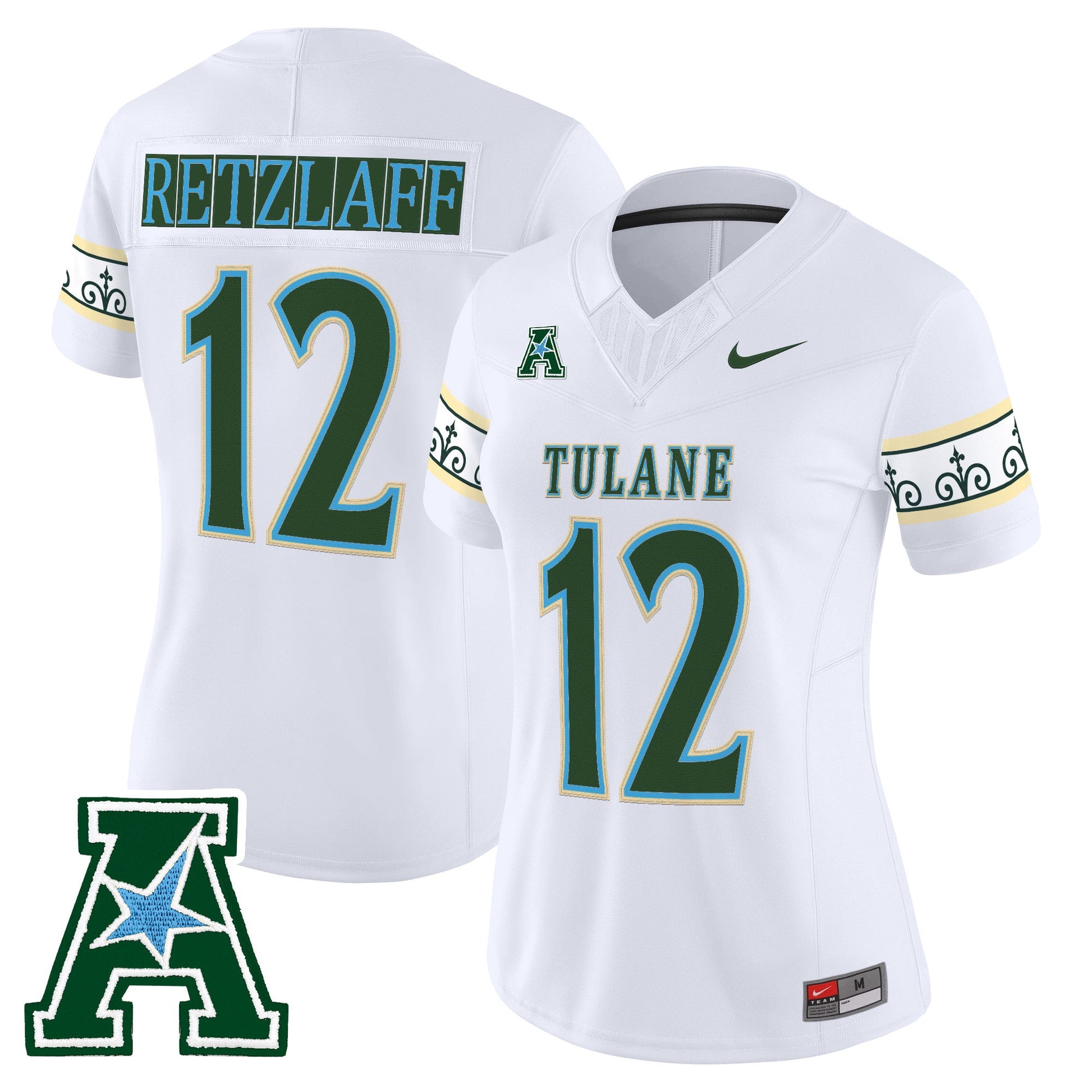 Women's Tulane Green Wave 2025 'City Edition' Vapor Limited Jersey - All Stitched