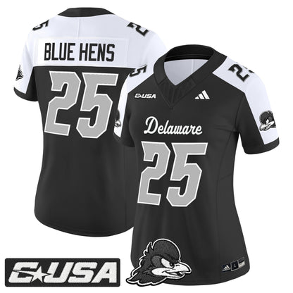 Women's Delaware Blue Hens 2025 Vapor Limited Jersey - All Stitched