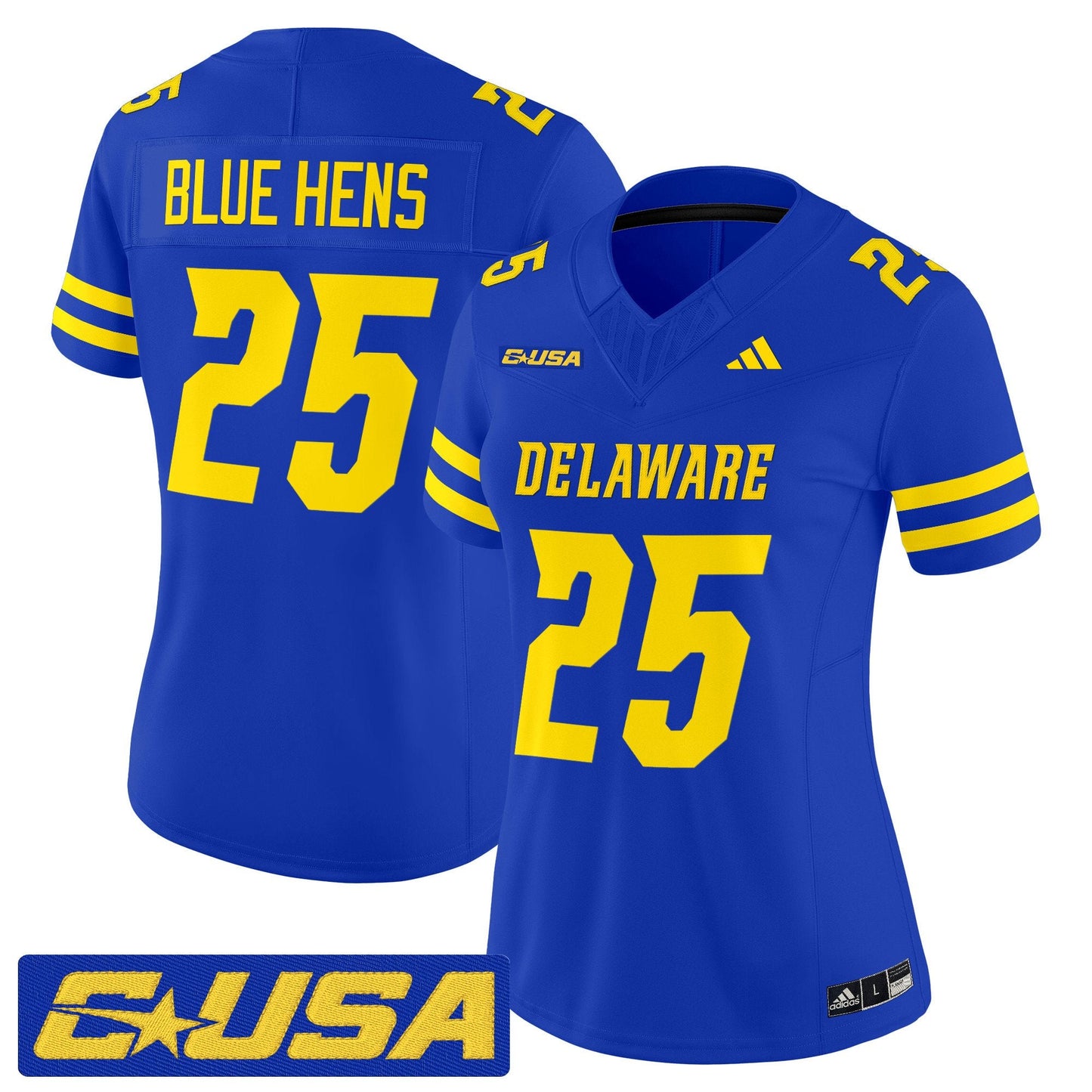 Women's Delaware Blue Hens 2025 Vapor Limited Jersey - All Stitched