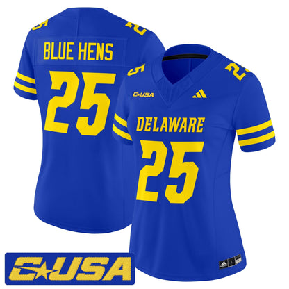 Women's Delaware Blue Hens 2025 Vapor Limited Jersey - All Stitched