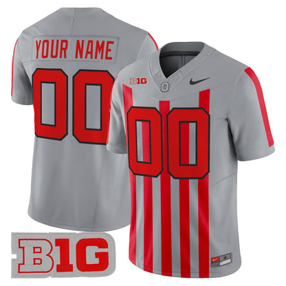 Ohio State Buckeyes Throwback Vapor Limited Custom Jersey - All Stitched
