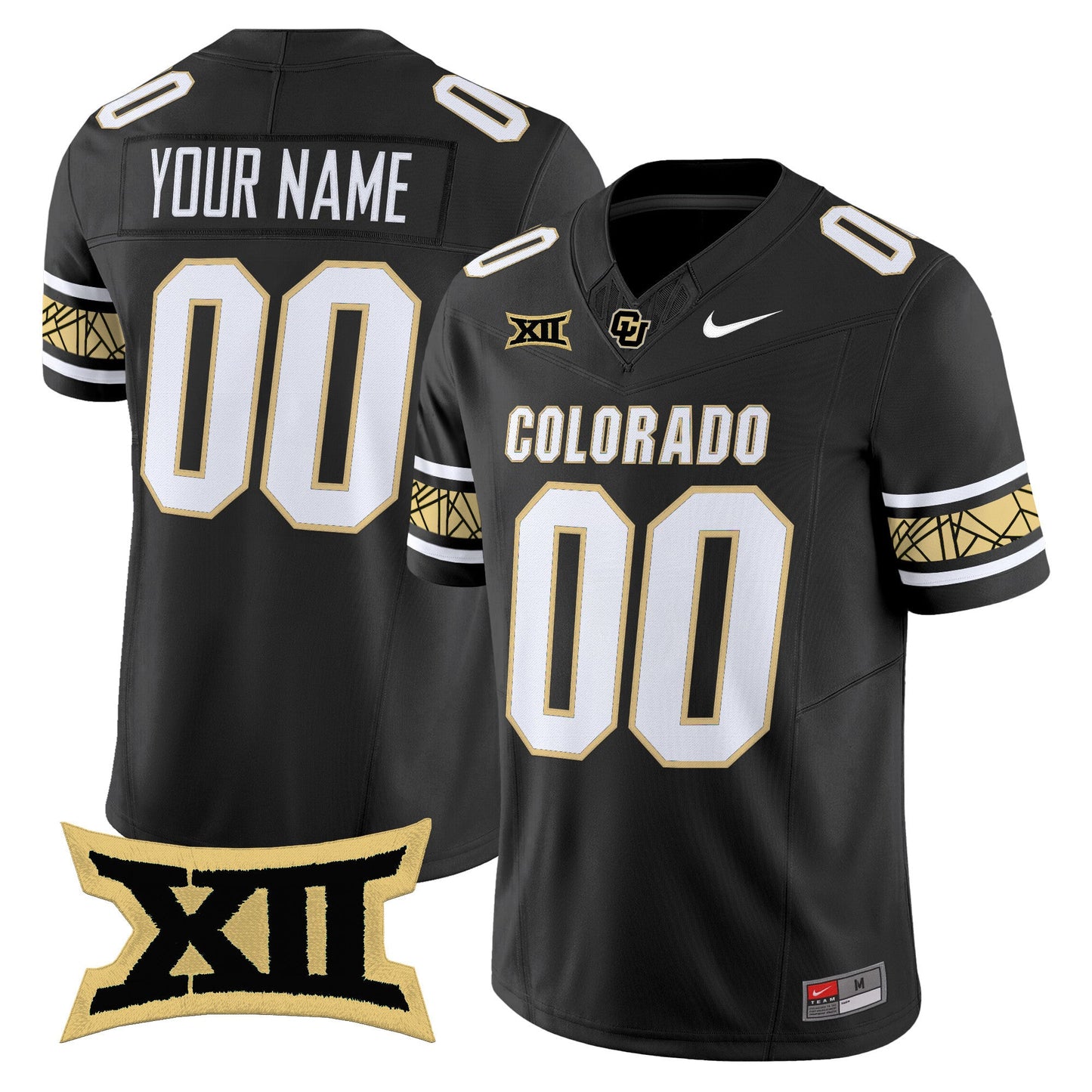 Colorado Buffaloes 2025 Vapor Limited Custom Jersey V2 - All Stitched