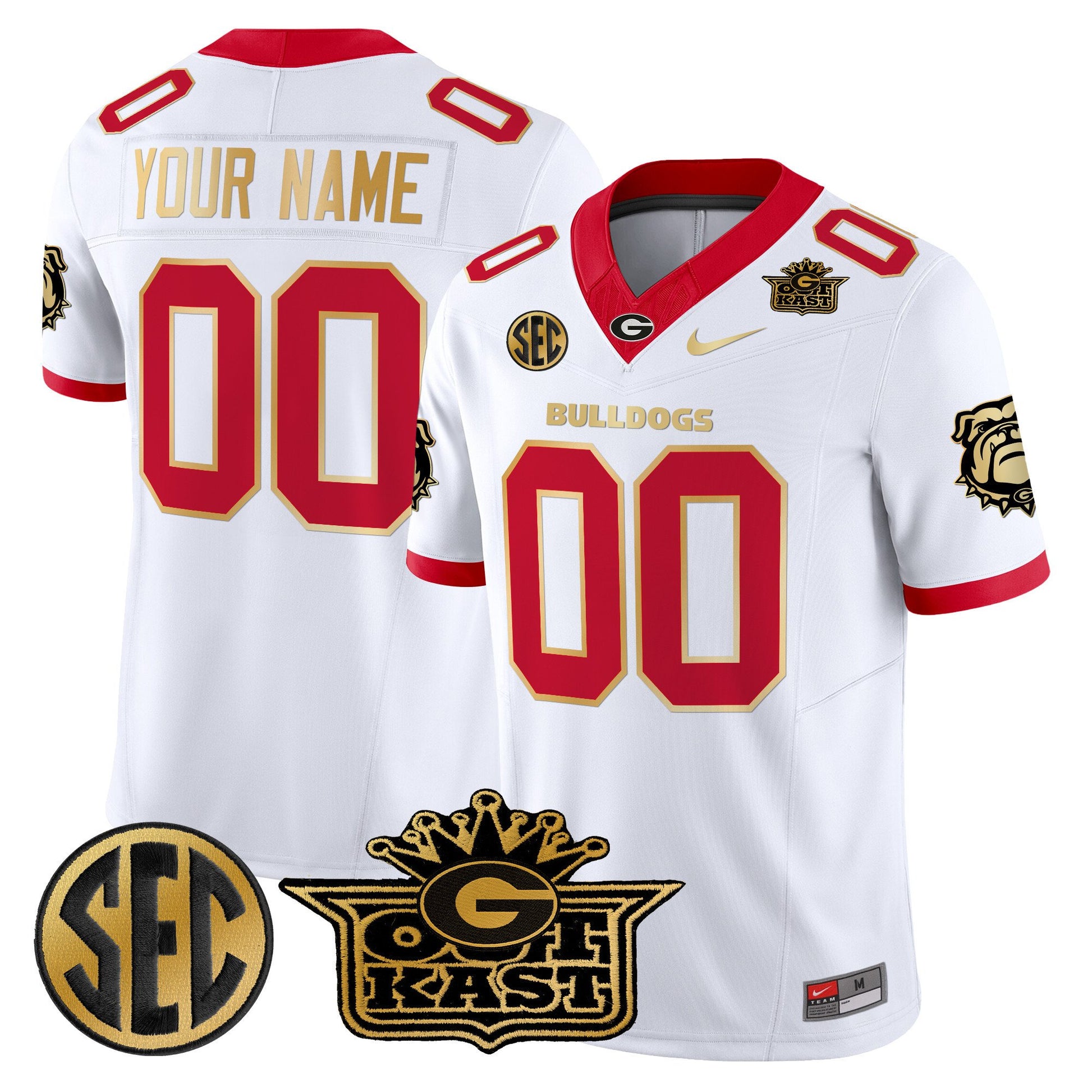 Outkast x Georgia Bulldogs Vapor Limited Custom Jersey - All stitched