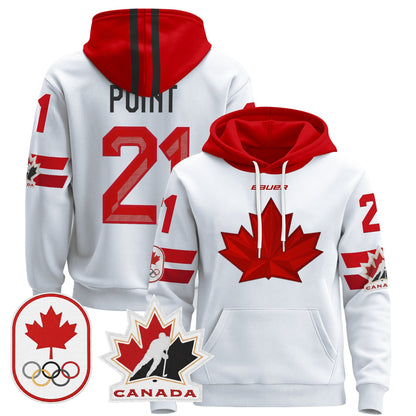 Men's 2026 Canada Olympic Pullover Hoodie - All Stitched