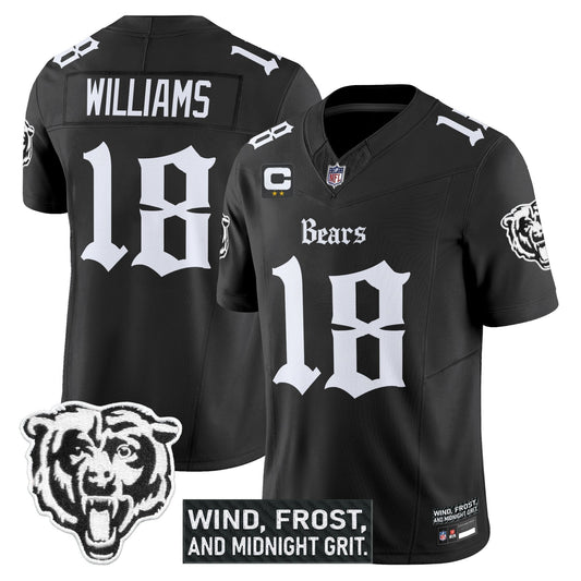 Men's Chicago Bears 'Gothic Midway Legacy' Vapor Limited Jersey - All Stitched