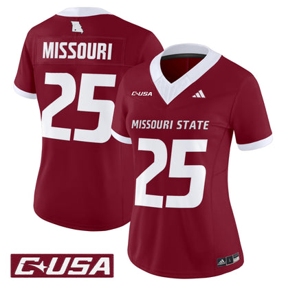 Women's Missouri State Bears 2025 Vapor Limited Jersey - All Stitched