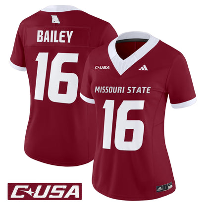 Women's Missouri State Bears 2025 Vapor Limited Jersey - All Stitched