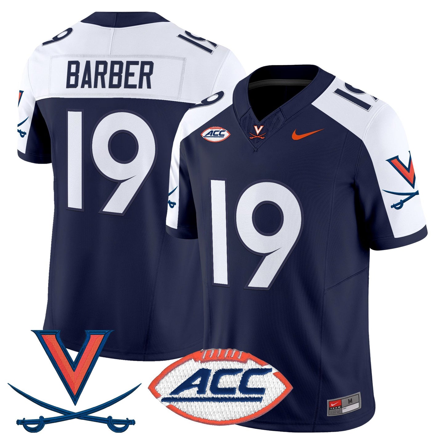 Men's Virginia Cavaliers 2025 Vapor Limited Jersey - All Stitched