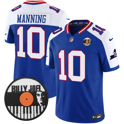 Men's Billy Joel × New York Giants Vapor Limited Jersey - All stitched