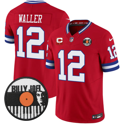 Men's Billy Joel × New York Giants Vapor Limited Jersey - All stitched