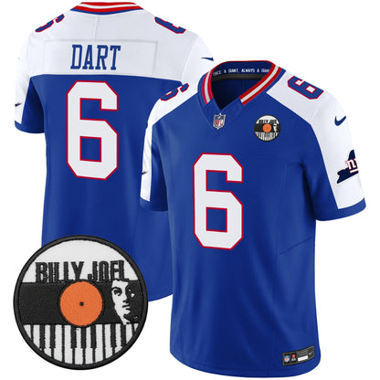 Men's Billy Joel × New York Giants Vapor Limited Jersey - All stitched