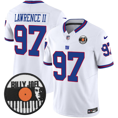 Men's Billy Joel × New York Giants Vapor Limited Jersey - All stitched