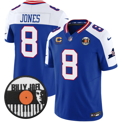 Men's Billy Joel × New York Giants Vapor Limited Jersey - All stitched